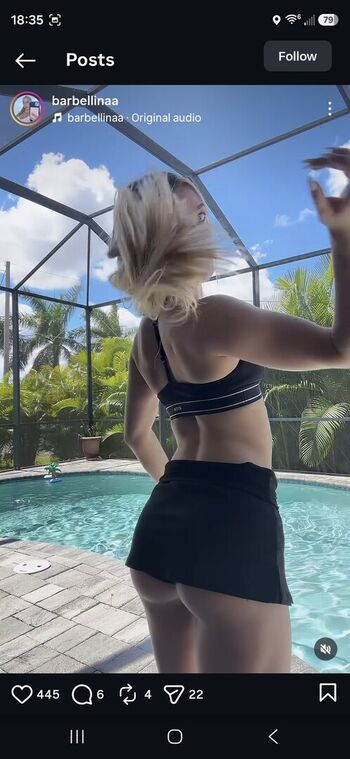 🔥 Barbellinaa leaked private photo uncensored full