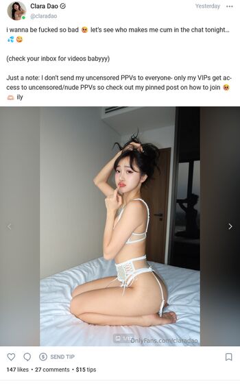 🔥 Clara dao leaked private photo uncensored full
