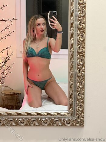 🔥 Elsa snow leaked private photo uncensored full