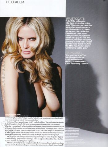 🔥 Heidi klum  page leaked private photo uncensored full