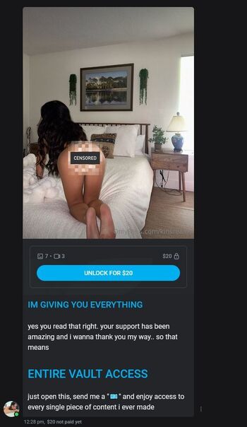 🔥 Kinllley leaked private photo uncensored full