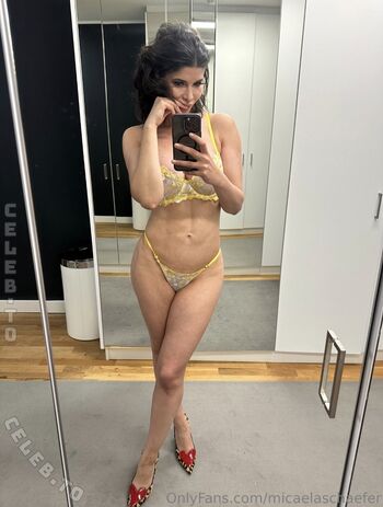 🔥 Micaela schfer leaked private photo uncensored full