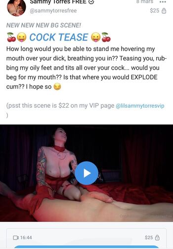 🔥 Sammy torres leaked private photo uncensored full