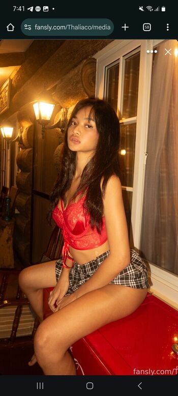 🔥 Thalia co leaked private photo uncensored full